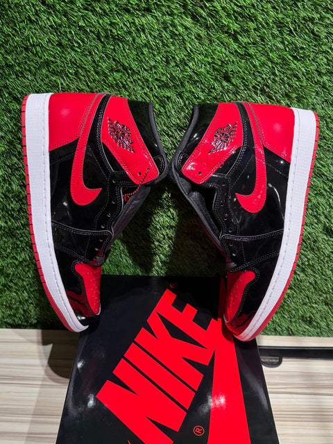 Jordan 1 Retro High OG Patent Bred Sz 12