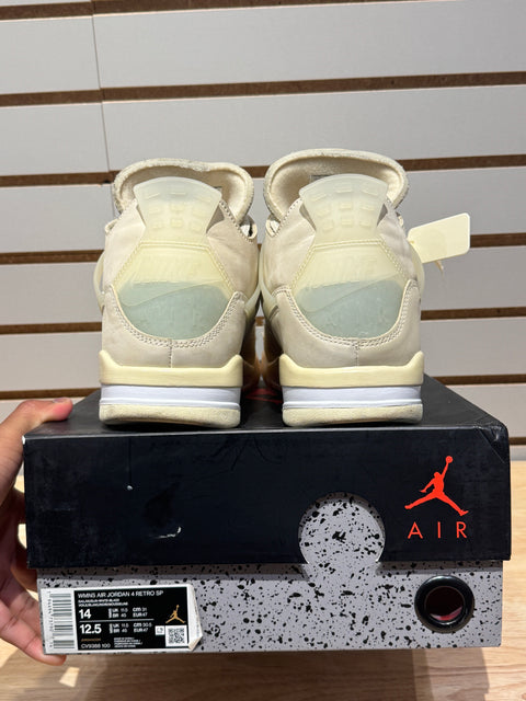 Jordan 4 Retro Off-White Sail (Women's) Sz 12.5M