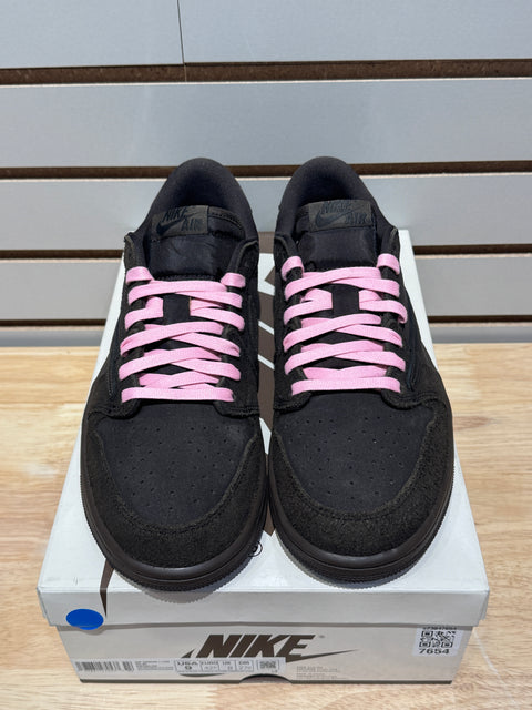 Jordan 1 Retro Low OG SP Travis Scott Velvet Brown Sz 9M