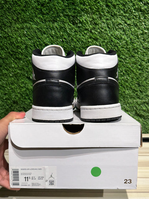 Jordan 1 Mid Panda (Women's) Sz 11.5W/10M