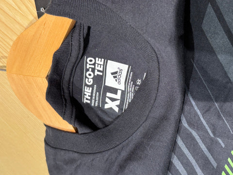 NWT Adidas Black & Green Soccer Seattle Sounders Tee Sz XL