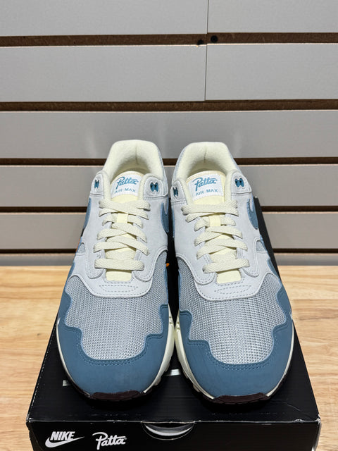Nike Air Max 1 Patta Waves Noise Aqua (with Bracelet) Sz 10.5