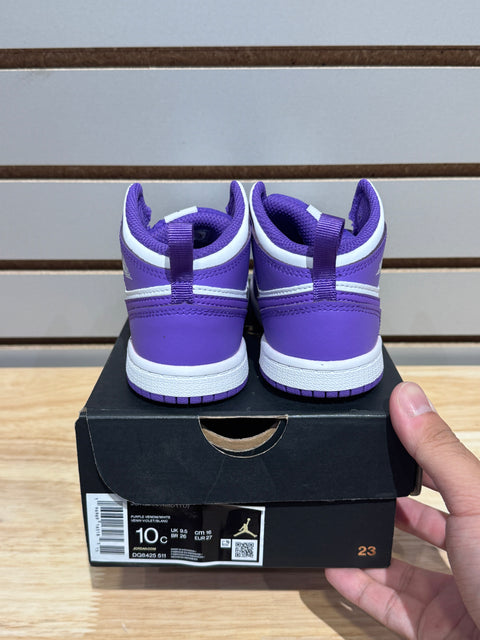 Jordan 1 Mid Purple Venom (TD)
