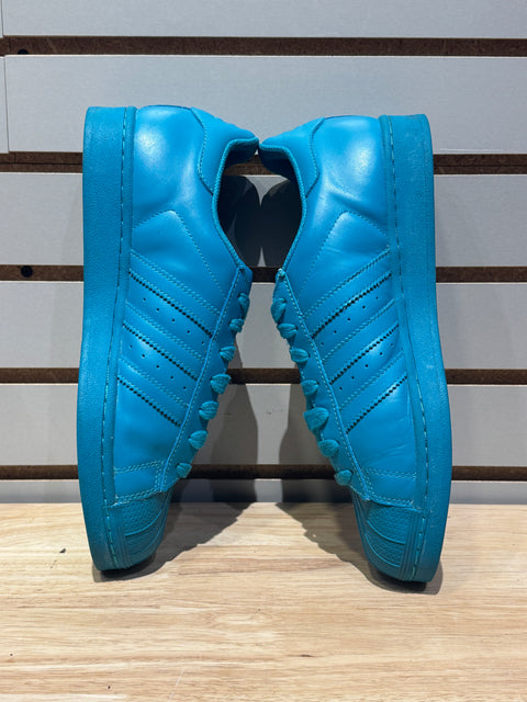 adidas Superstar Color Pack Teal Sz 9.5