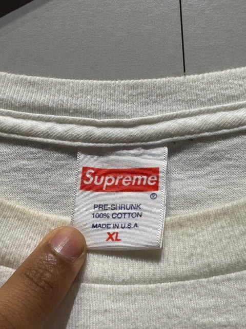 Supreme Joel-Peter Witkin Harvest L/S Tee White Sz XL