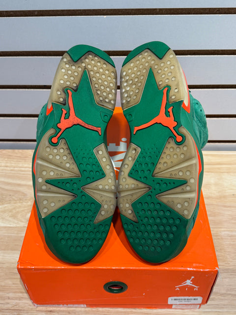 Jordan 6 Retro Gatorade Green Sz 11.5