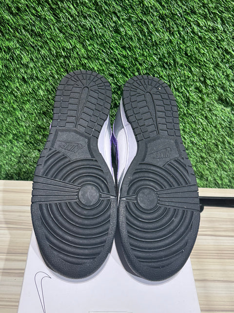 NikeiD Grey Purple Nike Dunk Low Sz 10.5