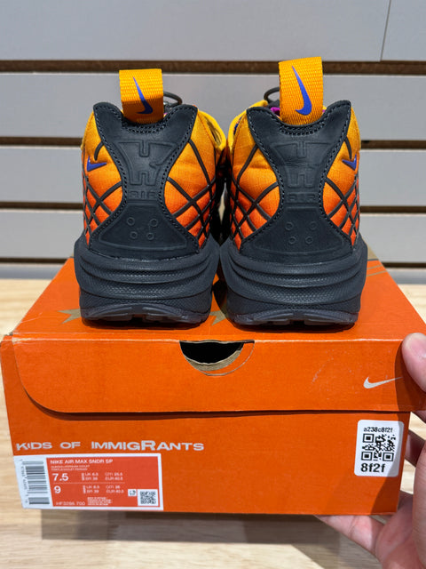 Nike Air Max Sunder SP Kids of Immigrants Sunrise Sz 7.5
