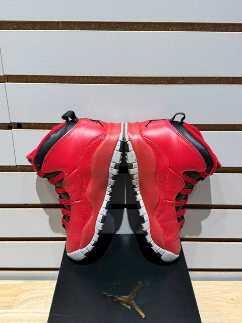 Jordan 10 Retro Bulls Over Broadway Sz 4Y/5.5W
