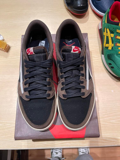 Jordan 1 Retro Low OG SP Travis Scott Mocha Sz 9.5