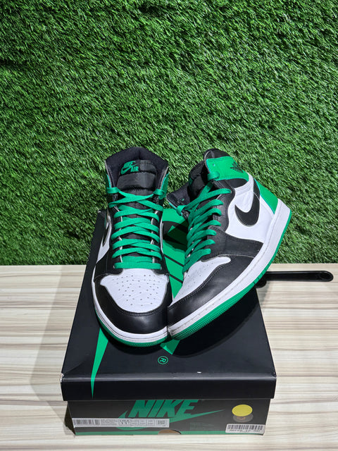 Jordan 1 Retro High OG Lucky Green Sz 11.5
