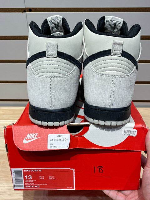 Light Bone Nike Dunk High Sz 13