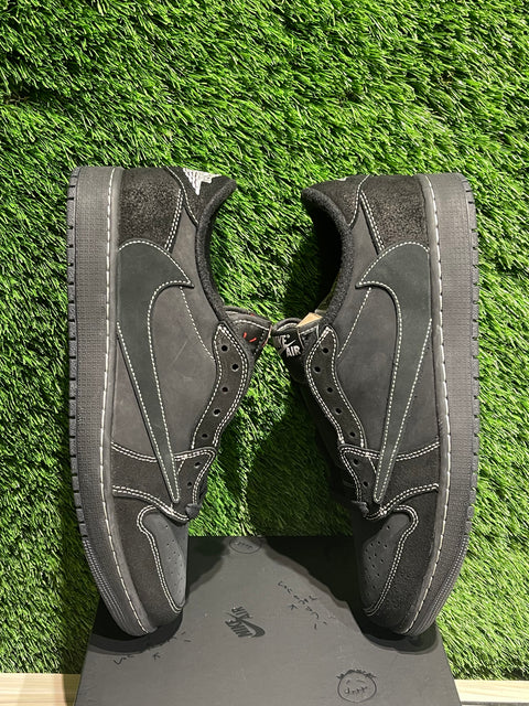 Jordan 1 Retro Low OG SP Travis Scott Black Phantom Sz 12M