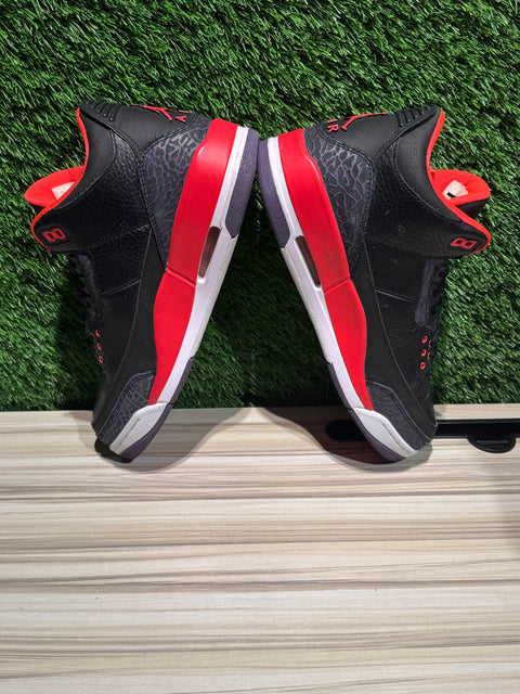 Jordan 3 Retro Crimson Sz 9M