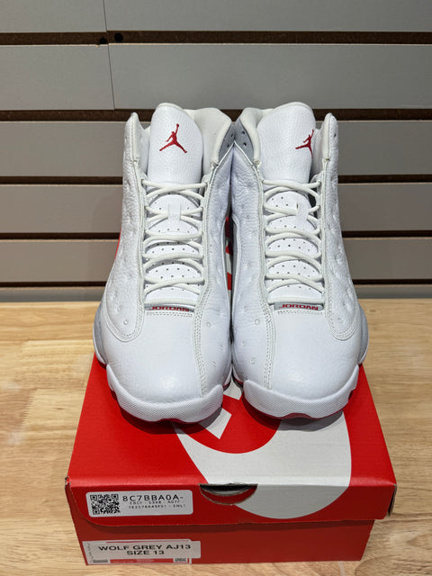 Jordan 13 Retro Wolf Grey Sz 13