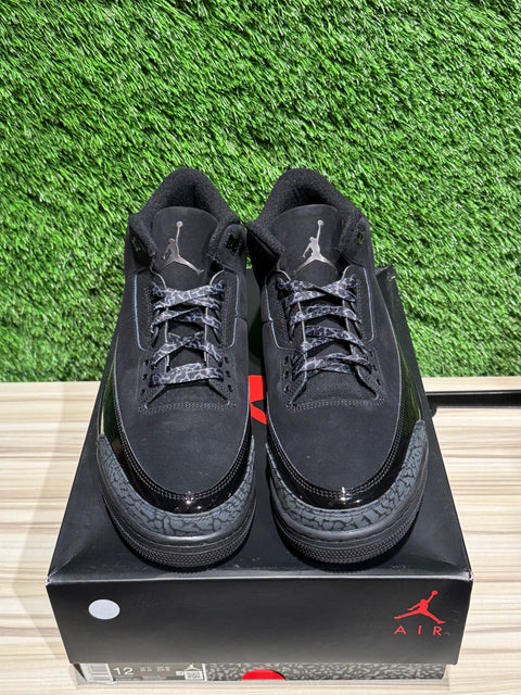 Jordan 3 Retro Black Cat (2025) Sz 12M