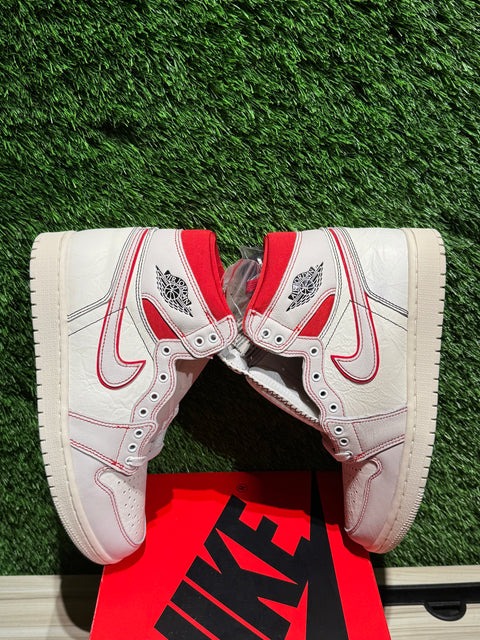 Jordan 1 Retro High Phantom Gym Red Sz 8M