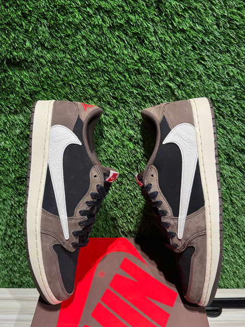 Jordan 1 Retro Low OG SP Travis Scott Mocha Sz 11.5
