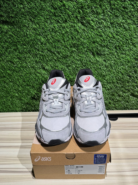 ASICS Gel-NYC White Steel Grey Sz 9