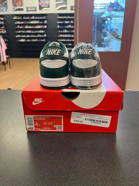 Nike Dunk Low Michigan State (GS) Sz 4Y