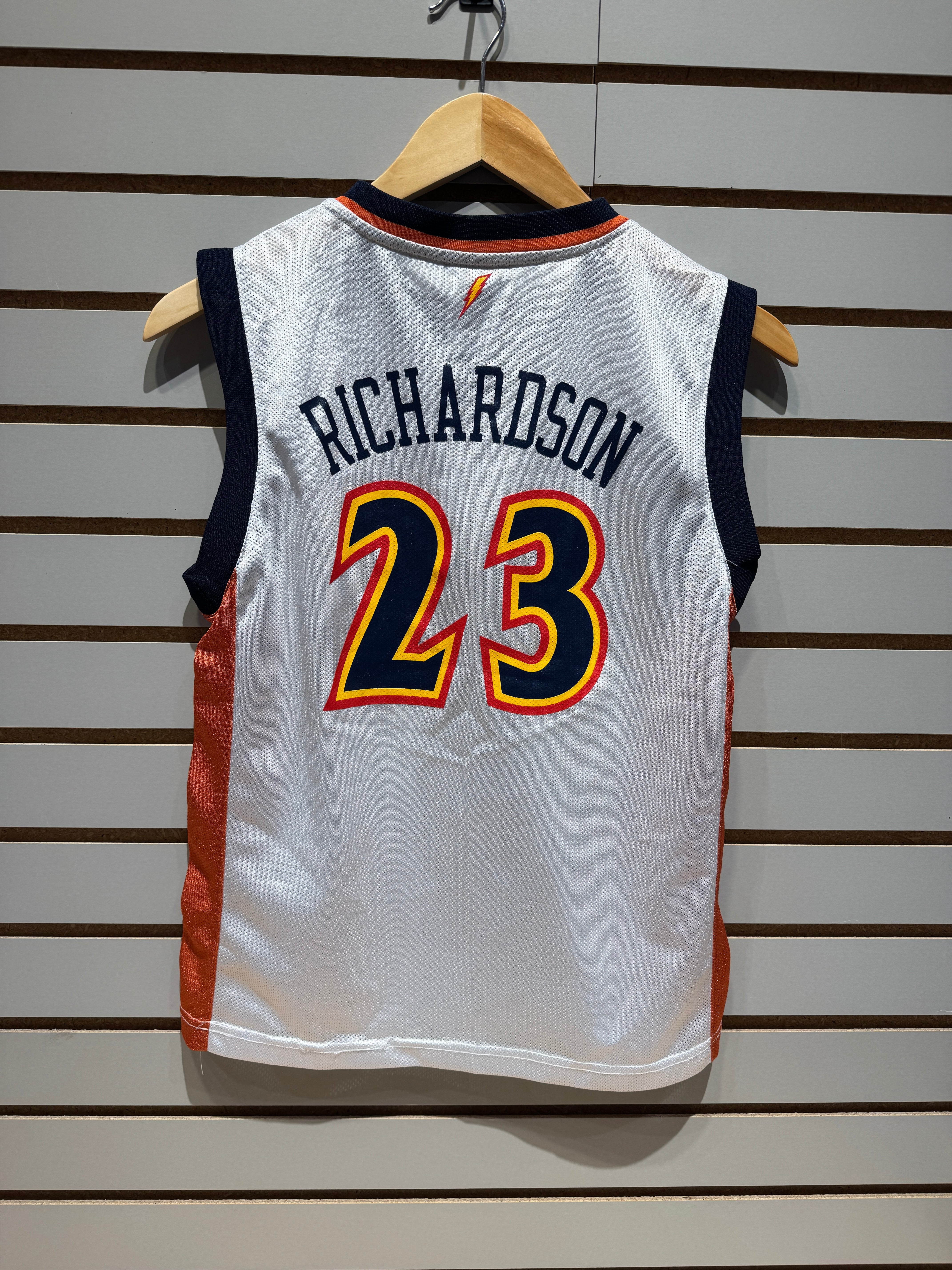 Vintage 2000s Kids Reebok Golden State Warriors Jason Richardson