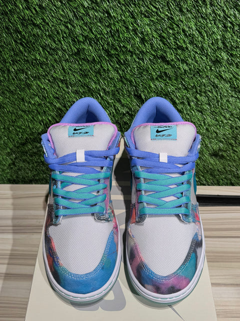 Nike SB Dunk Low Futura Laboratories Bleached Aqua Sz 10.5