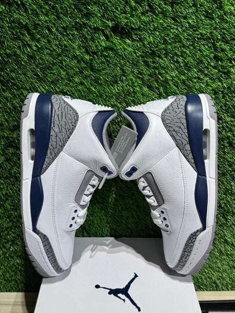 Jordan 3 Retro Midnight Navy Sz 9M