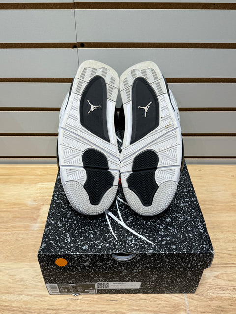 Jordan 4 Retro Military Black Sz 12