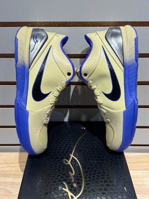 Nike Kobe 4 Protro FC Barcelona Team Gold Sz 9.5