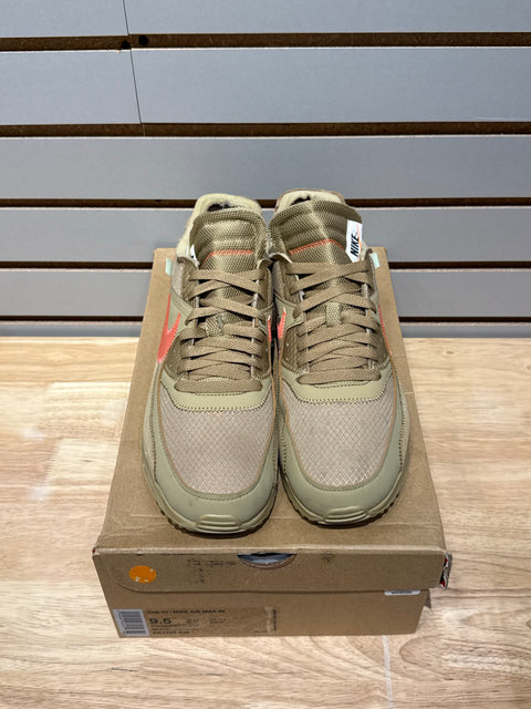 Nike Air Max 90 Off-White Desert Ore Sz 9.5