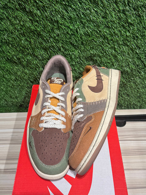 Jordan 1 Retro Low OG Zion Williamson Voodoo Sz 10.5