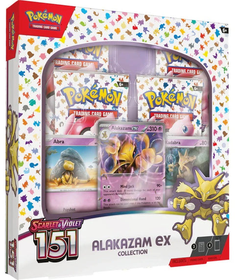 2023 Pokèmon Scarlet & Violet 151 Alakazam ex Box