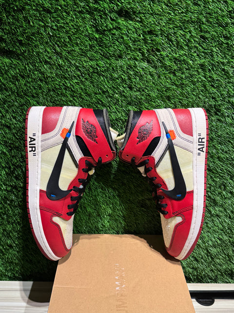 Jordan 1 Retro High Off-White Chicago Sz 10.5M