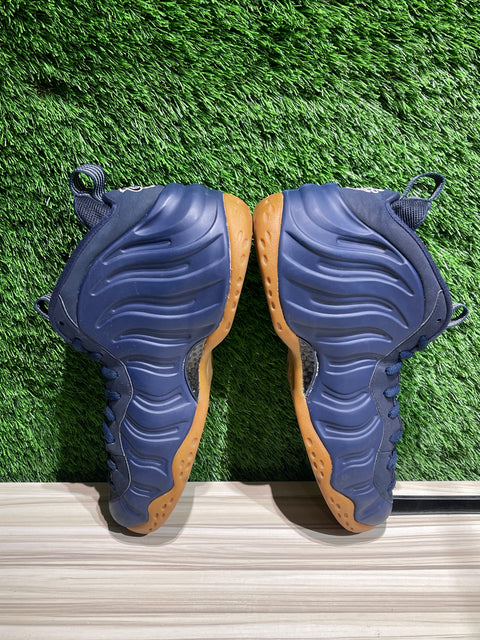 Nike Air Foamposite One Navy Gum Sz 12