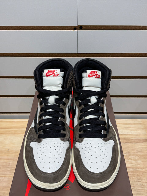 Jordan 1 Retro High OG SP Travis Scott Mocha Sz 11