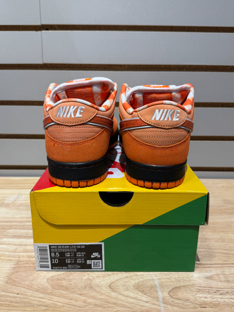 Nike SB Dunk Low Concepts Orange Lobster (Special Box) Sz 8.5M