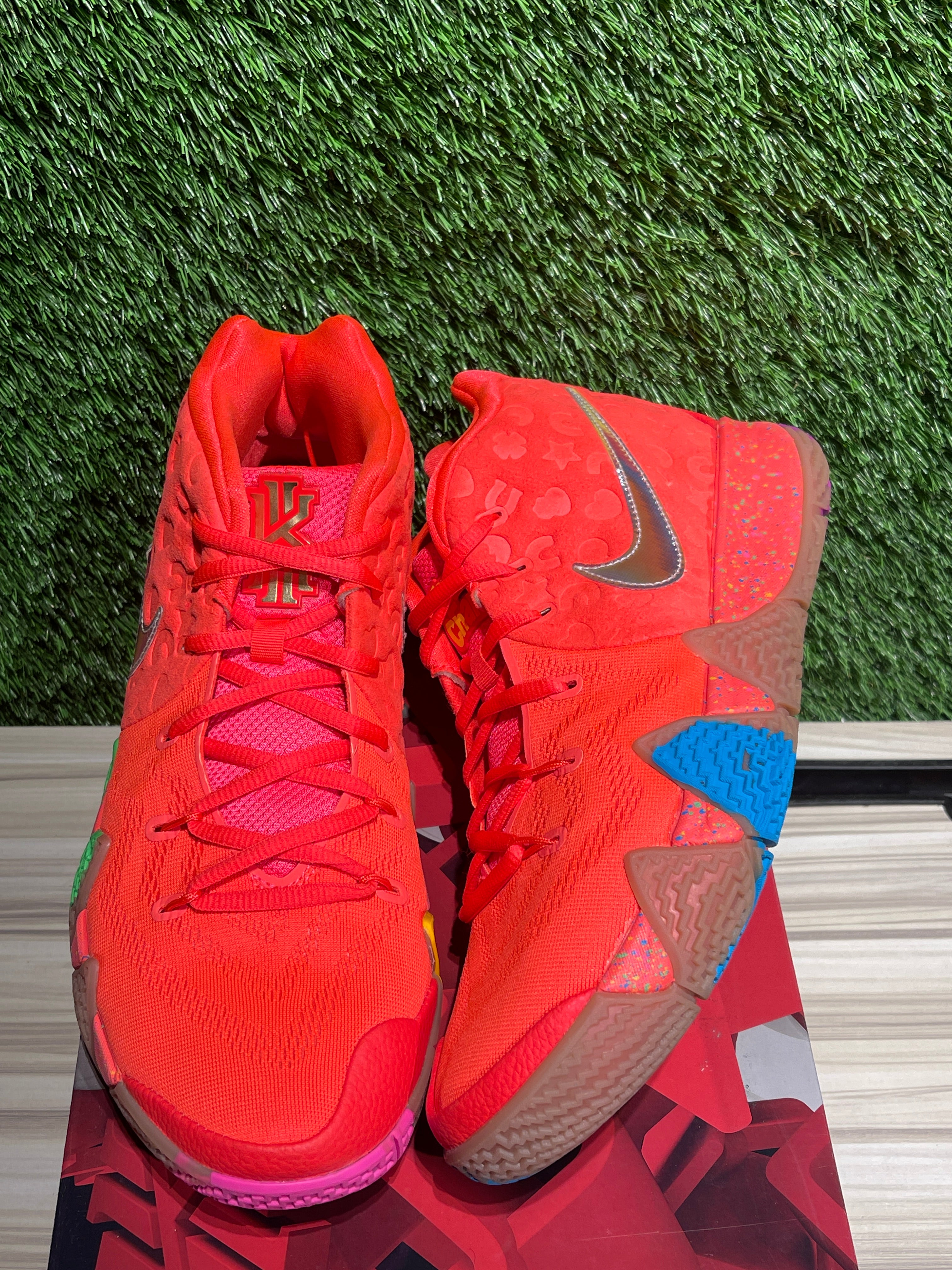 nike kyrie 4 green lucky charms