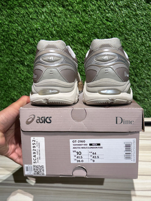 ASICS GT-2160 DIME Arctic Wolf Sz 10