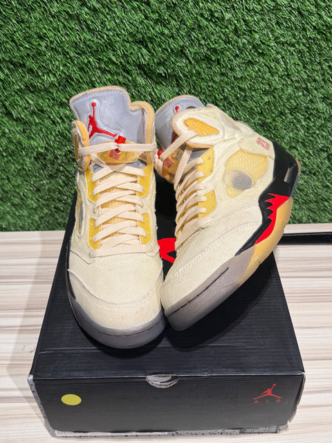 Jordan 5 Retro Off-White Sail