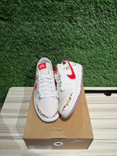 Nike SB Dunk Low Decon N7 Opti Yellow University Red Sz 9M