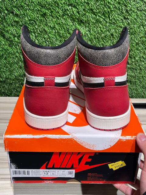 Jordan 1 Retro High OG Chicago Lost and Found Sz 12