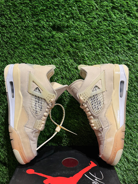Jordan 4 Retro Off-White Sail (Women's) Sz 4.5M/6W