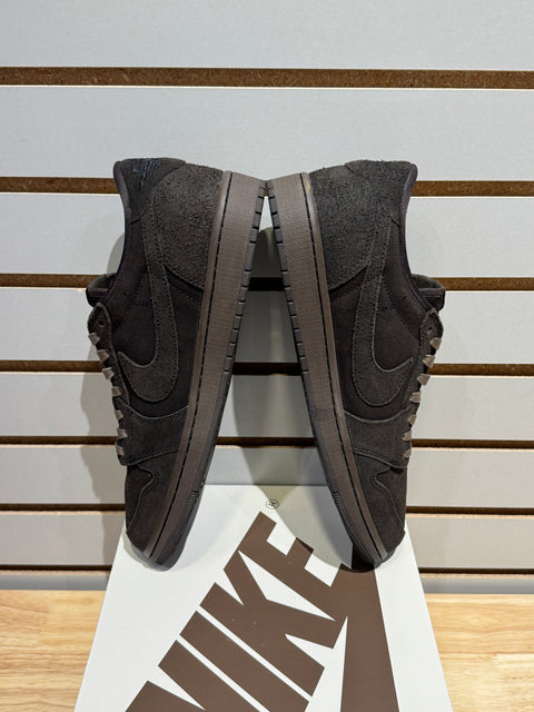 Jordan 1 Retro Low OG SP Travis Scott Velvet Brown Sz 11.5M