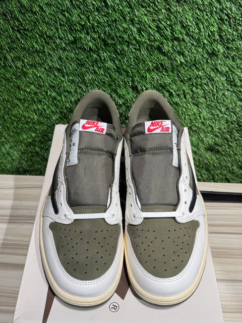Jordan 1 Retro Low OG SP Travis Scott Medium Olive Sz 11.5