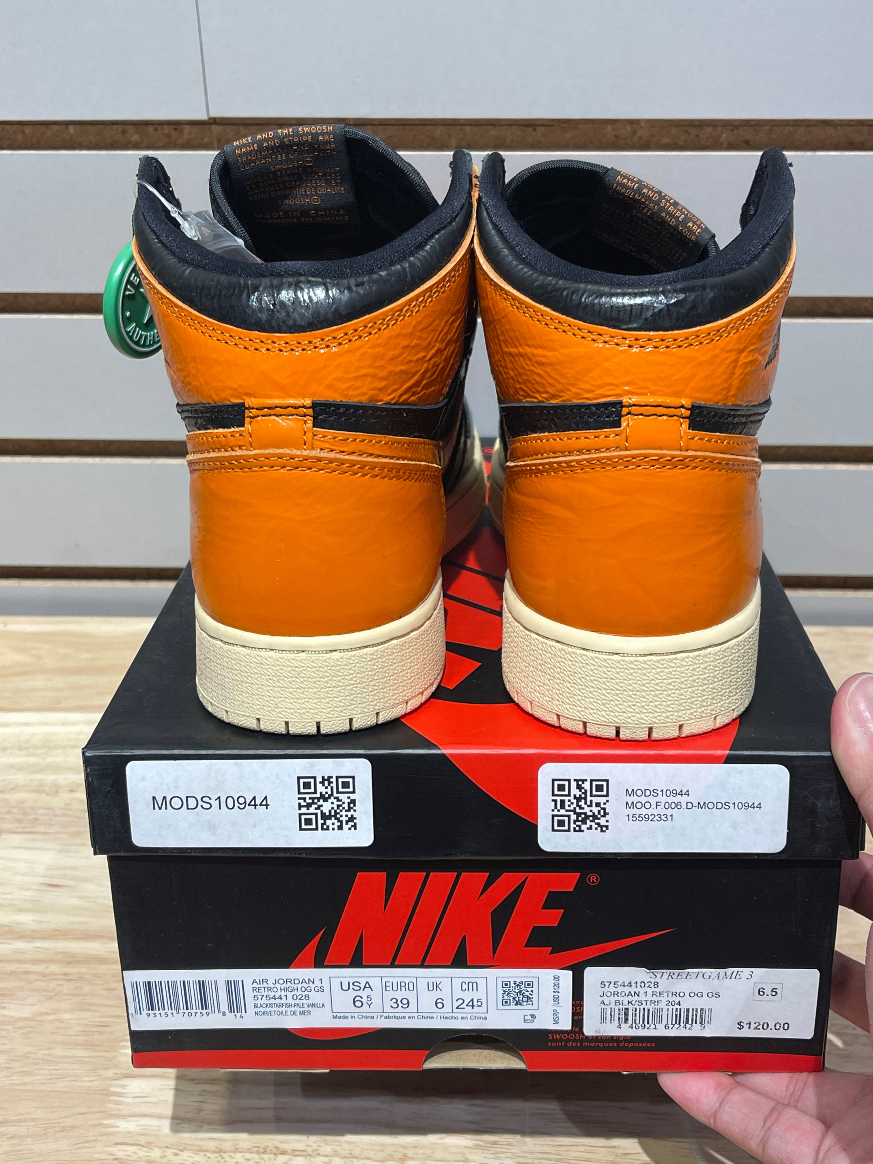 Jordan 1 Retro High Shattered Backboard 3.0 (GS) Sz 6.5Y – Sneak City
