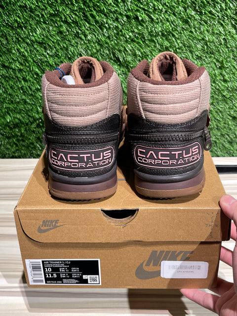 Nike Air Trainer 1 SP Travis Scott Wheat Sz 10M