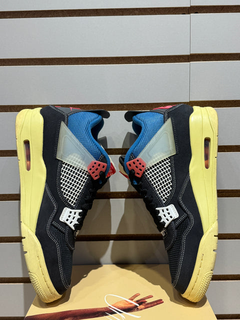 Jordan 4 Retro Union Off Noir Sz 9