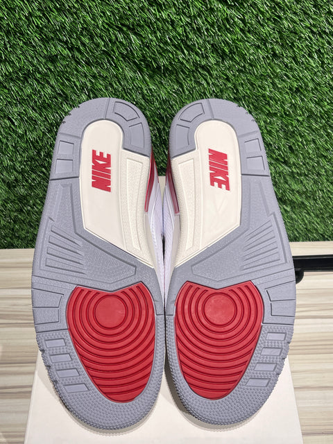 Jordan 2/3 White Varsity Red