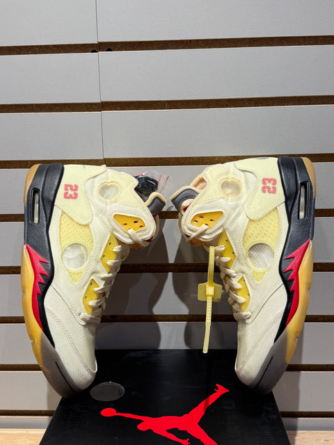 Jordan 5 Retro Off-White Sail Sz 10