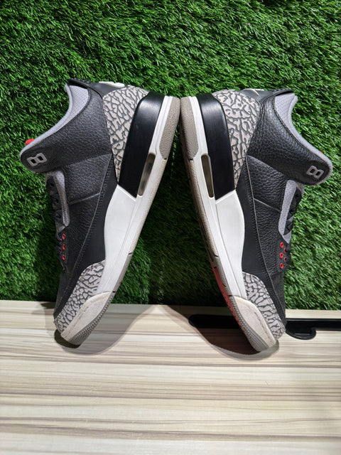 Jordan 3 Retro Black Cement (2018) Sz 10.5M